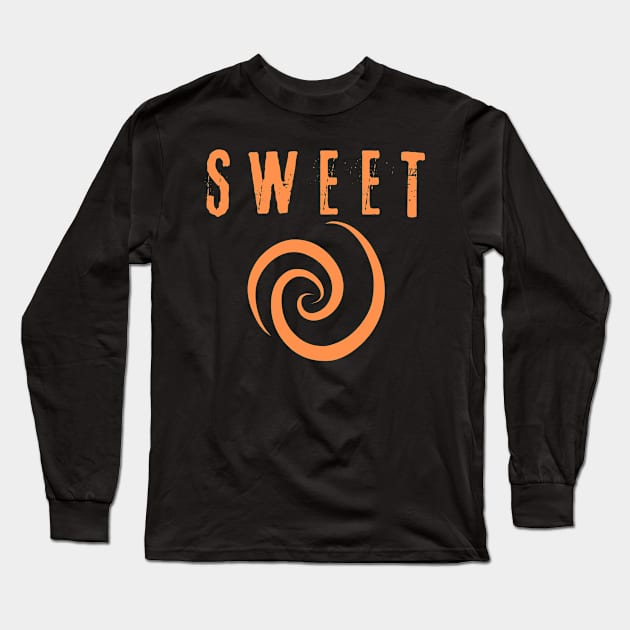 Sweet Swirl Long Sleeve T-Shirt by Mediteeshirts